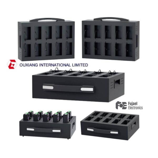 OXIANG DS7 Data Docking Station (10 USB Ports) – Professional Body Camera Evidence Hub