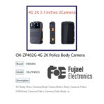 OXIANG ZP402G 4G Body Worn Camera
