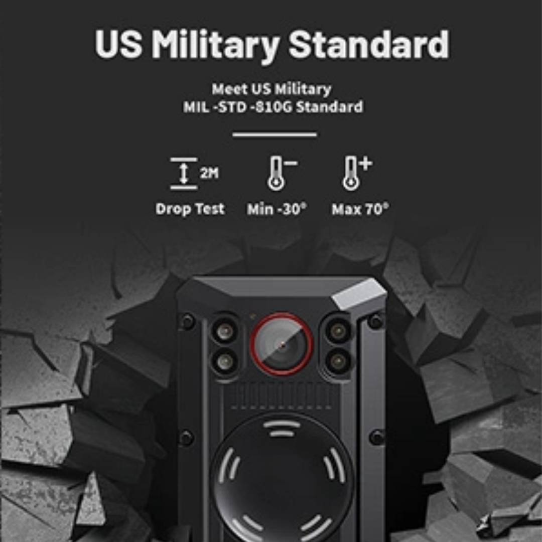 RECODA M502 H.265 WiFi Body Worn Camera