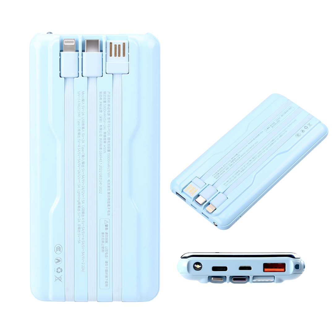 FB PQ10 10000mAh 22.5W Fast Charging Mini Power Bank 3 FB-PQ10 Power Bank (10,000 mAh) – Portable & Fast Charging Power Solution