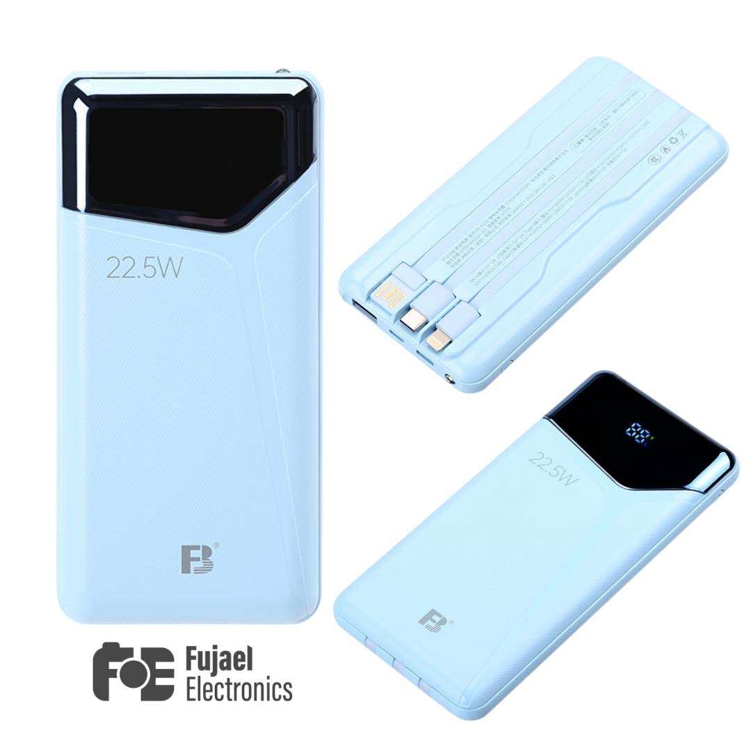 FB PQ10 10000mAh 22.5W Fast Charging Mini Power Bank 2 FB-PQ10 Power Bank (10,000 mAh) – Portable & Fast Charging Power Solution