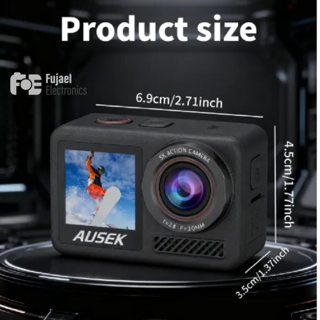 Ausek M90TR 5K 60FPS Action Camera